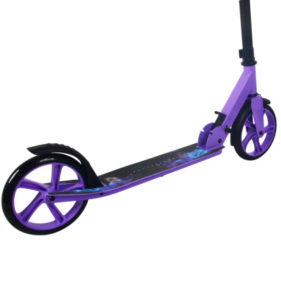 Самокат 200мм Sport Collection CK-SA200-1 violet (фонарь и наклейка в подарок)