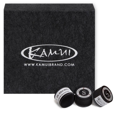 Наклейка для кия Kamui Clear Black d13мм Soft 1шт 06666