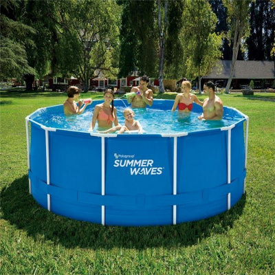 Каркасный бассейн круглый 365х132см SummerWaves P20012523