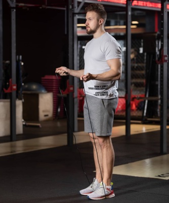 Скакалка Star Fit RP-101 черный, 3м