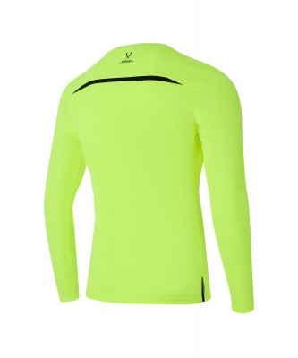 Футболка судейская с длинным рукавом Jogel DIVISION PerFormDRY Referee LS Tee, желтый неон