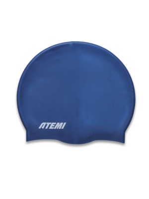 Шапочка для плавания Atemi light silicone cap Strong blue FLSC1BE синий