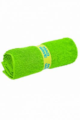 Полотенце Mad Wave Cotton Sort Terry Towel M0762 01 1 10W зеленый