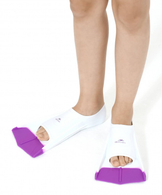 Ласты тренировочные 25DEGREES Pooljet White/Purple