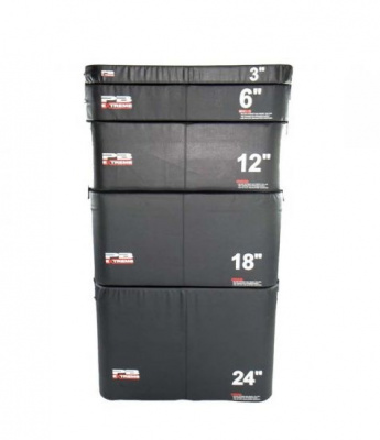 Набор плиобоксов Perform Better PB Extreme Foam Plyobox Set 5 3402 8, 15, 31, 46, 61 см, синий