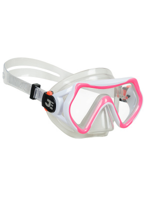 Маска детская, ПВХ Alpha Caprice М169 pink\white