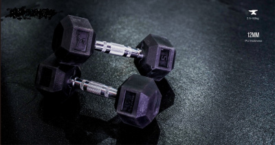 Гексагональные гантели 20кг Live Pro Hex Dumbbell LP8005-20, пара