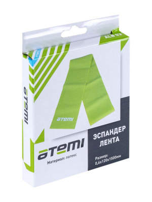 Эспандер-лента Atemi ALB03, 0,6x120x1200 мм, 15 кг