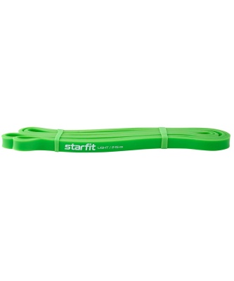 Эспандер ленточный для кросс-тренинга Star Fit 2-15 кг, 208х1,3 см ES-803 зеленый