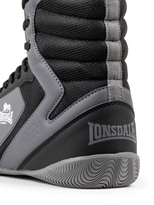 Боксерки Lonsdale Heskin 160047 BK/GR/WH черный\серый\белый