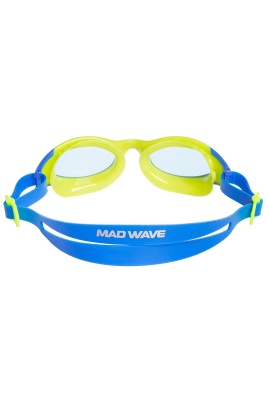 Очки для плавания юниорские Mad Wave Flame II junior M0434 11 0 04W синий