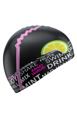 Силиконовая шапочка Mad Wave Cocktail M0555 29 0 00W черный