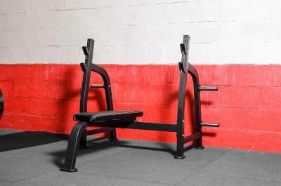 Олимпийская горизонтальная скамья для жима YouSteel F-302 | Premium Fitness