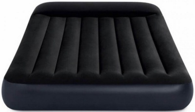 Матрас с подголовником 137х191х25 см Intex Classic, со встроенным насосом 64148