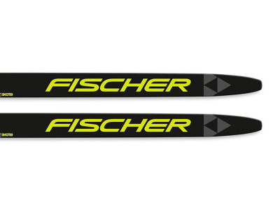 Лыжи беговые Fischer RCR Skаte Jr. IFP (черный) N61522