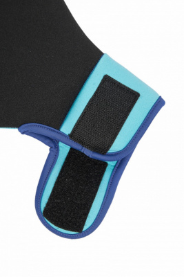 Акваперчатки Mad Wave Aquafitness gloves M0829 бирюзовый