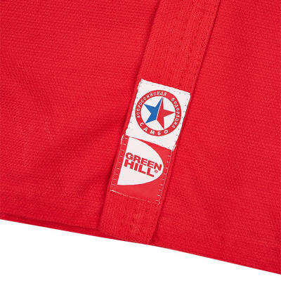 Куртка САМБО JUNIOR Green Hill SSJ-10369 красный