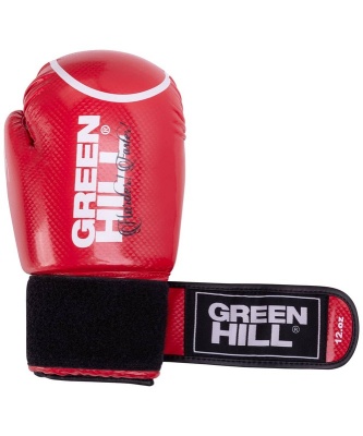 Перчатки боксерские Green Hill Panther 10 oz, к/з BGP-2098 красный