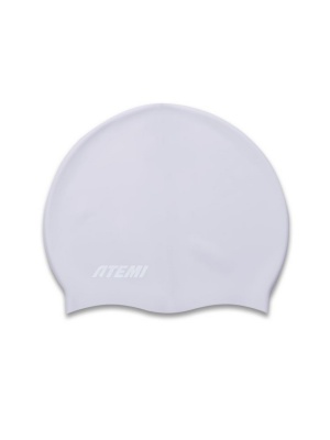 Шапочка для плавания Atemi kids silicone cap Violet flower KSC1LP сиреневый