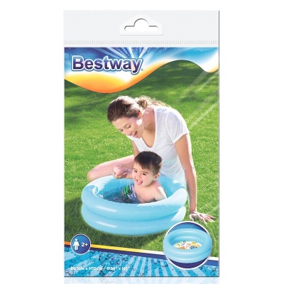 Детский надувной бассейн 61х15см Bestway 51061
