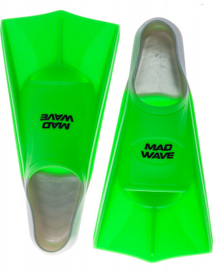 Ласты Mad Wave Fins Training M0747 10 10W зеленый