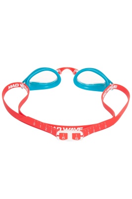 Очки для плавания юниорские Mad Wave Accelerator M0434 05 0 05W Красный