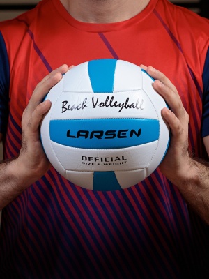 Мяч волейбольный пляжный Larsen Beach Volleyball Blue р.5