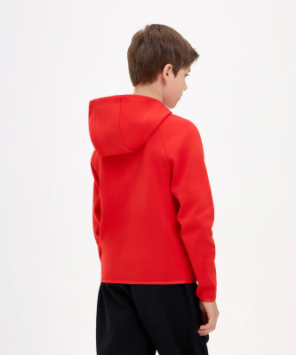 Худи на молнии Jogel ESSENTIAL Athlete Hooded FZ Jacket, красный