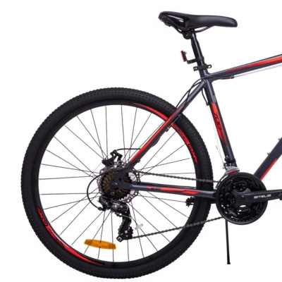 Велосипед 27.5" Stels Navigator 700 MD Z010 (рама 19) X0000001151 Серый\красный 2025 (М)