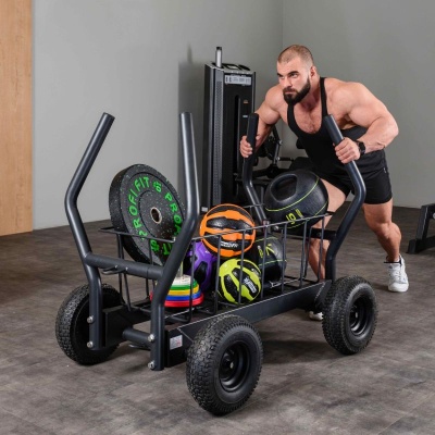 Медицинбол с хватами Profi-Fit 9 кг