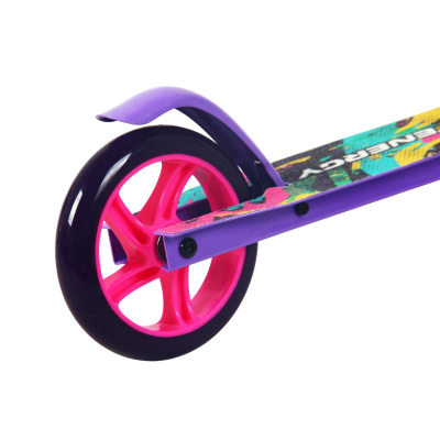 Самокат 145мм Sport Collection JE-SJE145-70 violet (фонарь и наклейка в подарок)