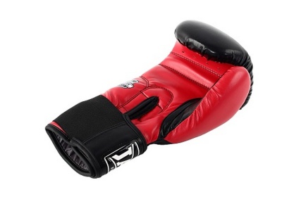 Боксерские перчатки Jabb JE-4056/Eu 56 черный/красный 12oz