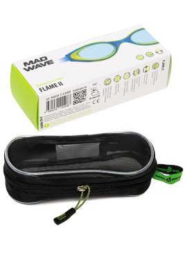 Очки для плавания юниорские Mad Wave Flame II junior M0434 11 0 04W синий