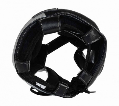 Шлем боксерский Clinch Punch 2.0 C145 черно-серебристый