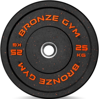 Диск бамперный 25 кг Bronze Gym BG-BMP-25
