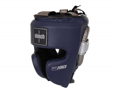 Шлем боксерский Clinch Punch 2.0 C145 темносине-бронзовый