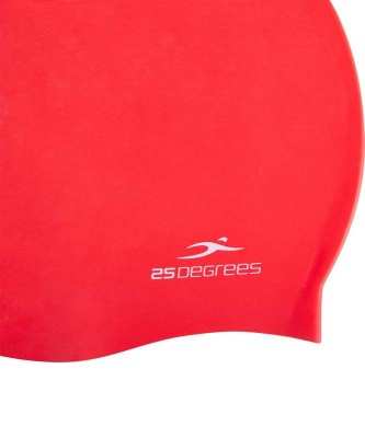 Шапочка для плавания 25DEGREES Nuance Red, силикон