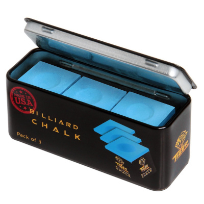 Мел Tiger Billiard Chalk 3шт 12313 Blue
