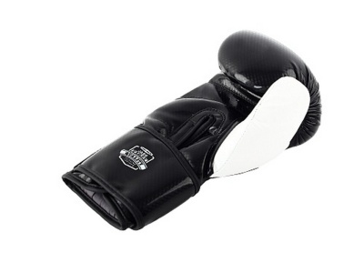 Боксерские перчатки Jabb JE-4078/US 48 черный/белый 8oz