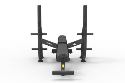 Олимпийская скамья для жима под углом SPIRIT SP-4210 | Premium Fitness