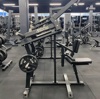 Верхняя тяга Gymleco 011 на свободных весах | Premium Fitness