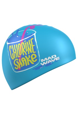 Силиконовая шапочка Mad Wave Chlorine M0554 53 0 00W голубой