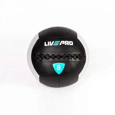 Медбол 12 кг Live Pro Wall Ball LP8100-12