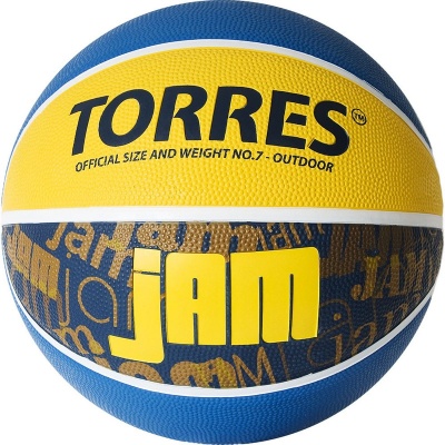 Мяч баскетбольный Torres Jam B02047 р.7
