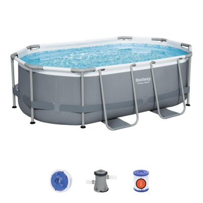 Каркасный бассейн Bestway Power Steel 305х200х84см, 3668л 5614A