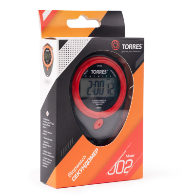 Секундомер Torres Stopwatch SW-002 черно-красный