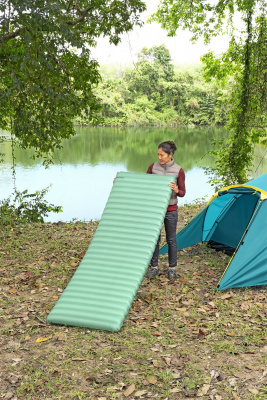 Надувной спальный коврик каремат 203x142x15см Bestway AdventuRest Insulated Queen 69618