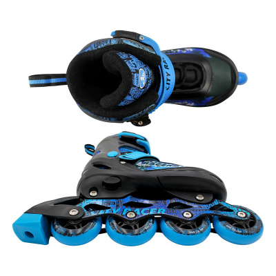 Раздвижные роликовые коньки Alpha Caprice City Racer Blue