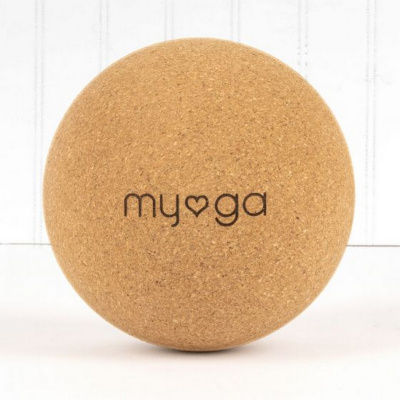 Массажный мяч d10см, пробка Myga Cork Massage Ball RY1347