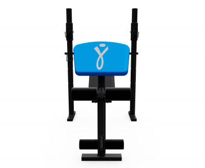 Скамья со стойками под штангу DFC Fytter BEW04X | Premium Fitness